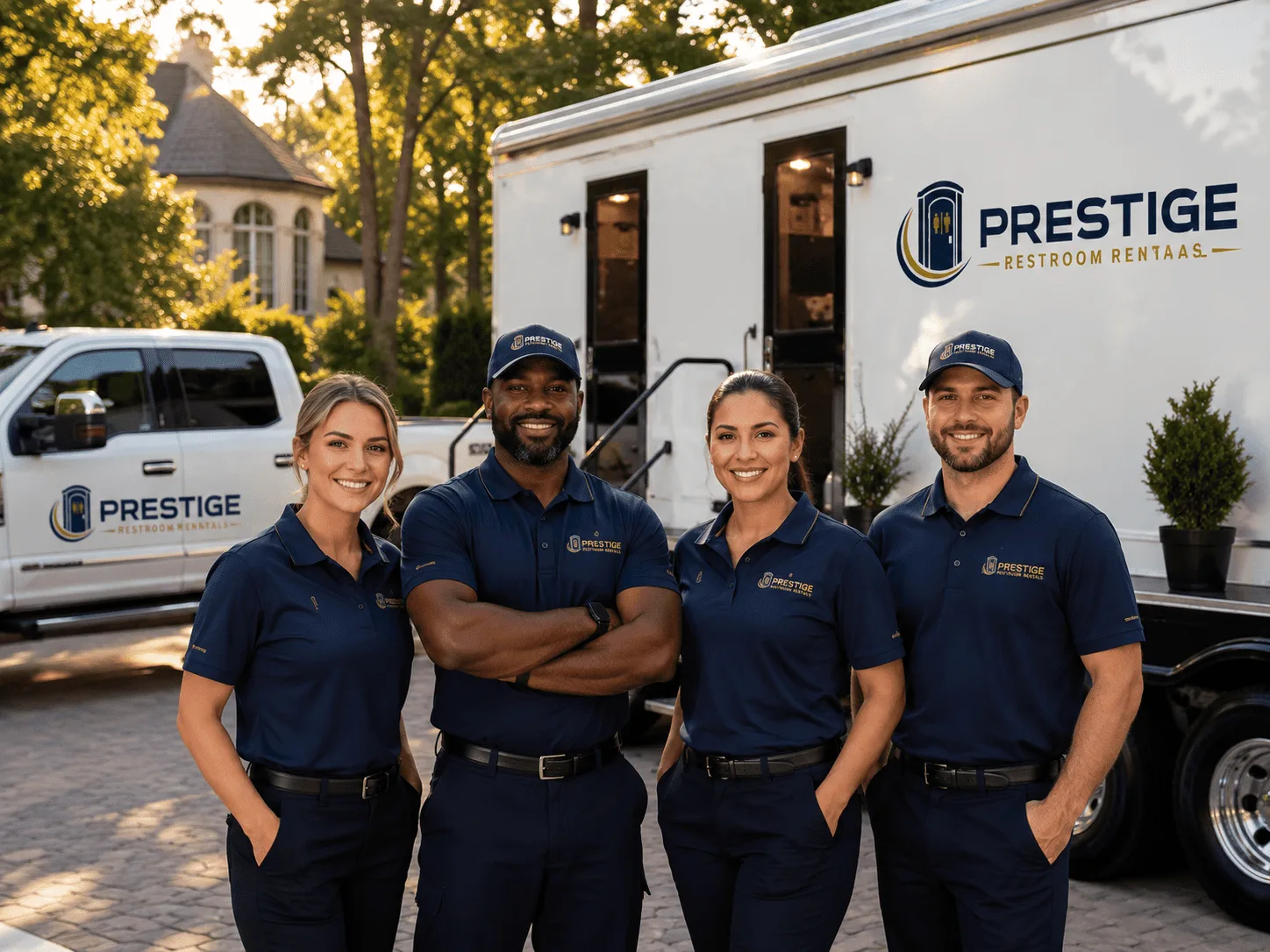 Trusted Luxury Portable Restrooms company in Success, AR